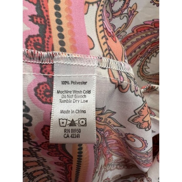 PJ Luxe Robe front tie Woman's Size large - Picture 4 of 6